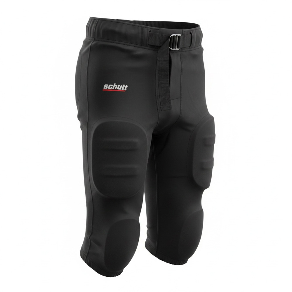 Schutt Youth Integrated Football Practice Pant Black Youth-Small